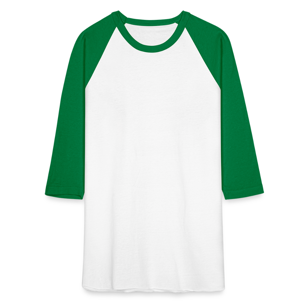 Baseball T-Shirt - white/kelly green