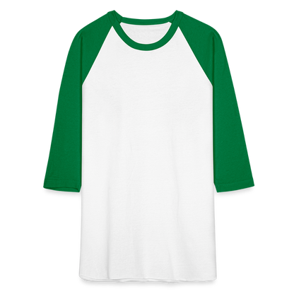 Baseball T-Shirt - white/kelly green