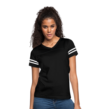 Women’s Vintage Sport T-Shirt - black/white