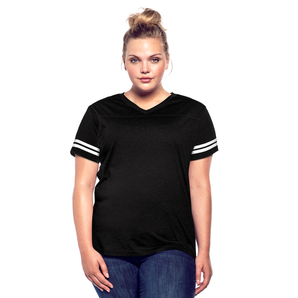 Women’s Vintage Sport T-Shirt - black/white