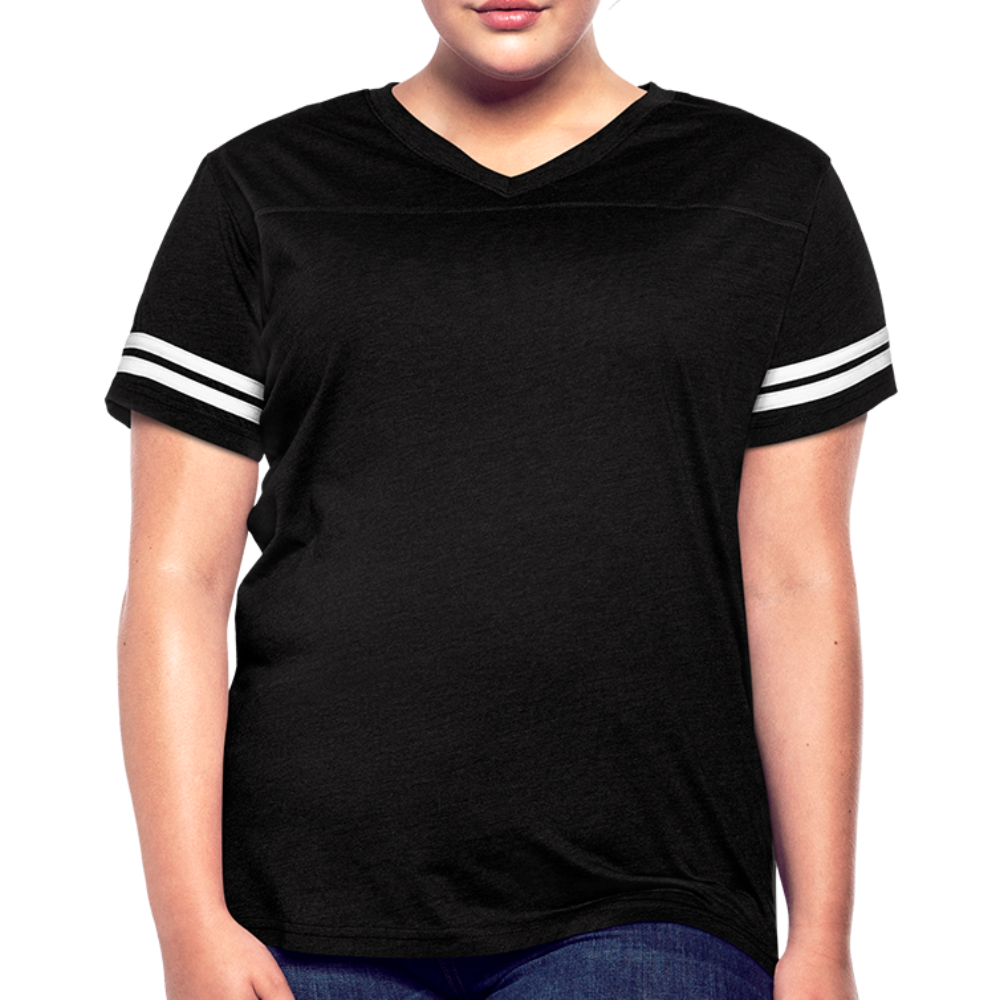 Women’s Vintage Sport T-Shirt - black/white