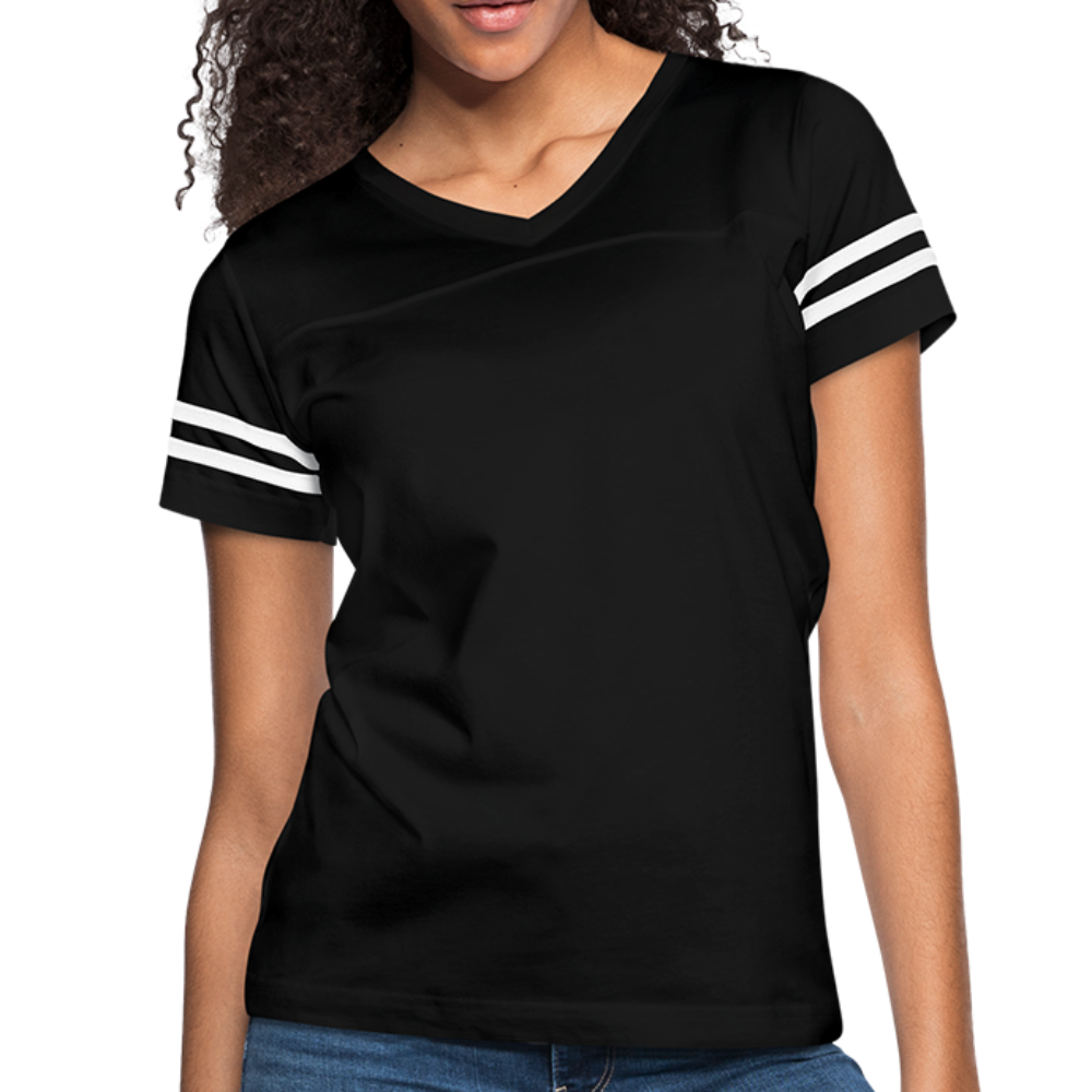 Women’s Vintage Sport T-Shirt - black/white