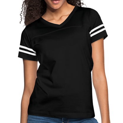 Women’s Vintage Sport T-Shirt - black/white