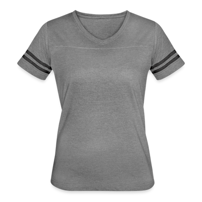 Women’s Vintage Sport T-Shirt - heather gray/charcoal