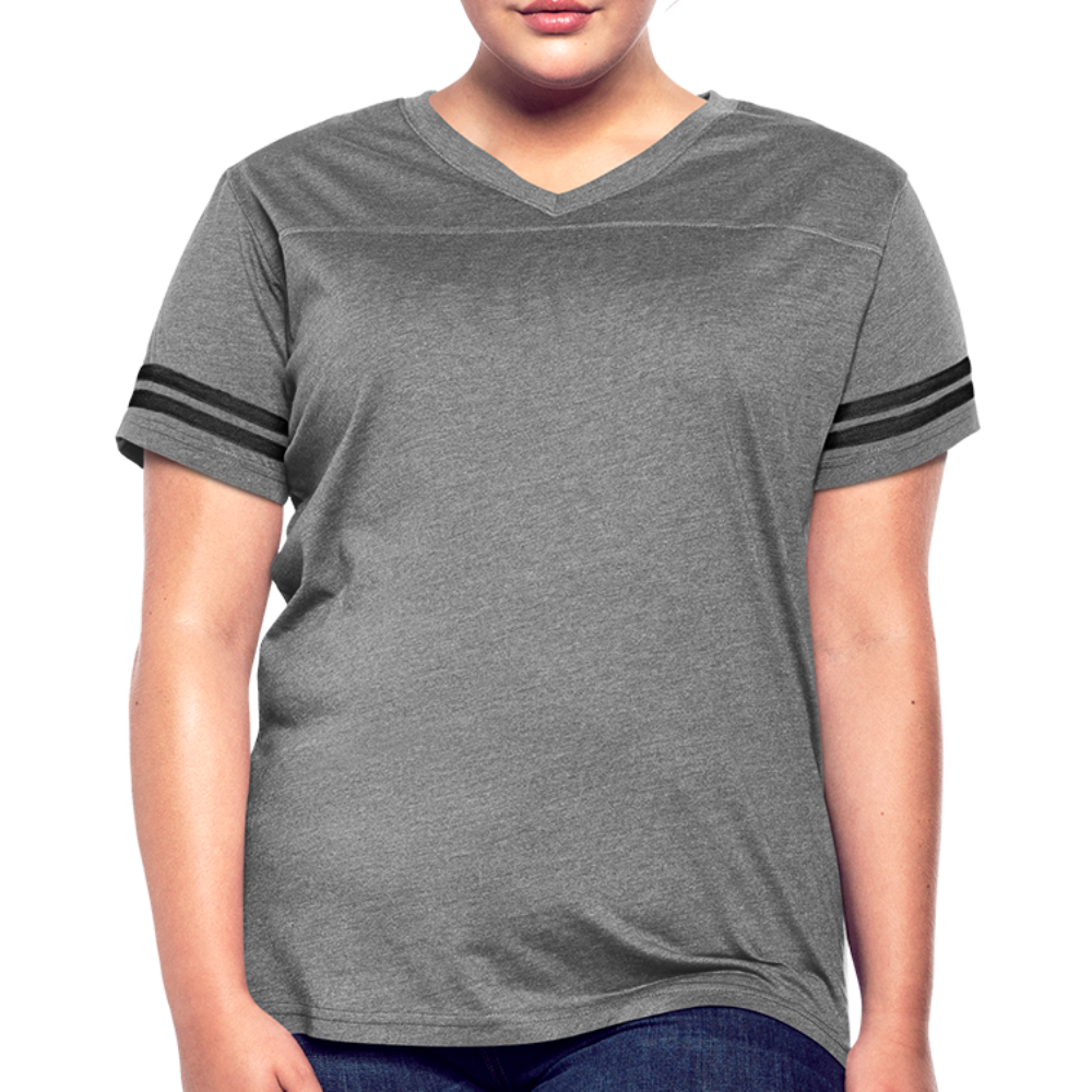 Women’s Vintage Sport T-Shirt - heather gray/charcoal