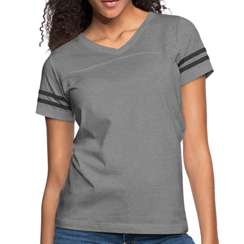 Women’s Vintage Sport T-Shirt - heather gray/charcoal