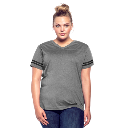 Women’s Vintage Sport T-Shirt - heather gray/charcoal