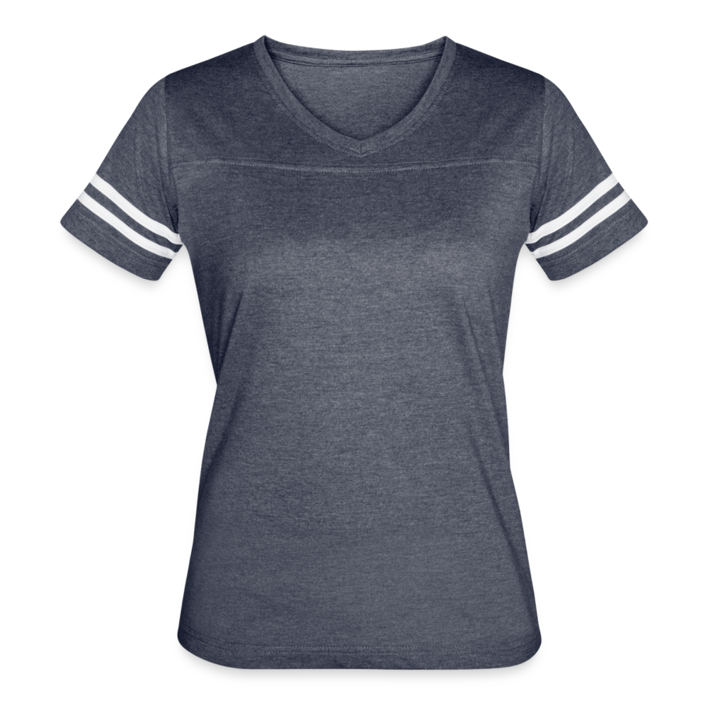 Women’s Vintage Sport T-Shirt - vintage navy/white