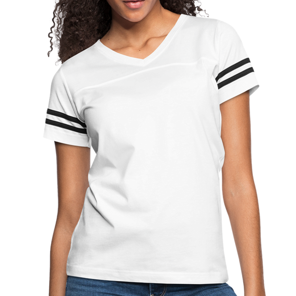 Women’s Vintage Sport T-Shirt - white/black