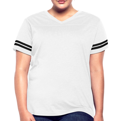 Women’s Vintage Sport T-Shirt - white/black