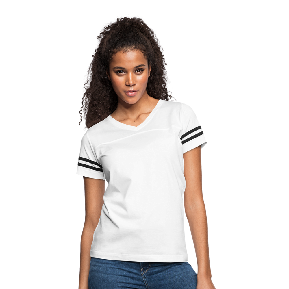 Women’s Vintage Sport T-Shirt - white/black