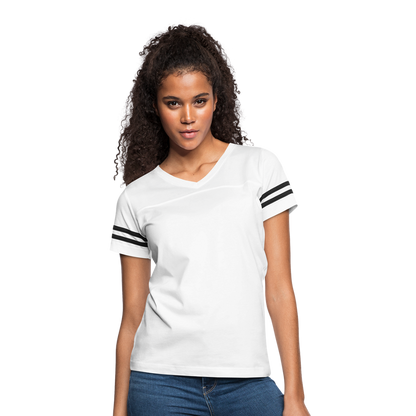 Women’s Vintage Sport T-Shirt - white/black