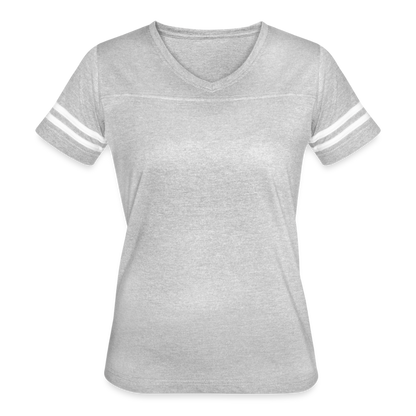 Women’s Vintage Sport T-Shirt - heather gray/white