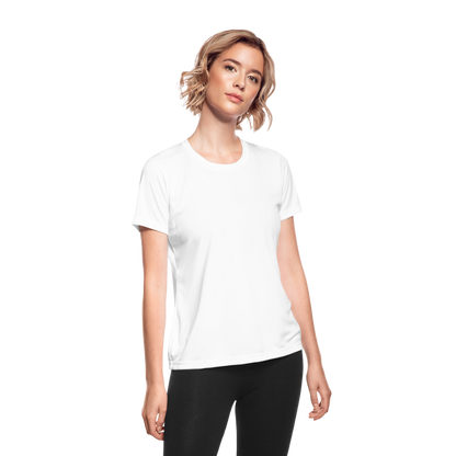 Women's Moisture Wicking Performance T-Shirt - white