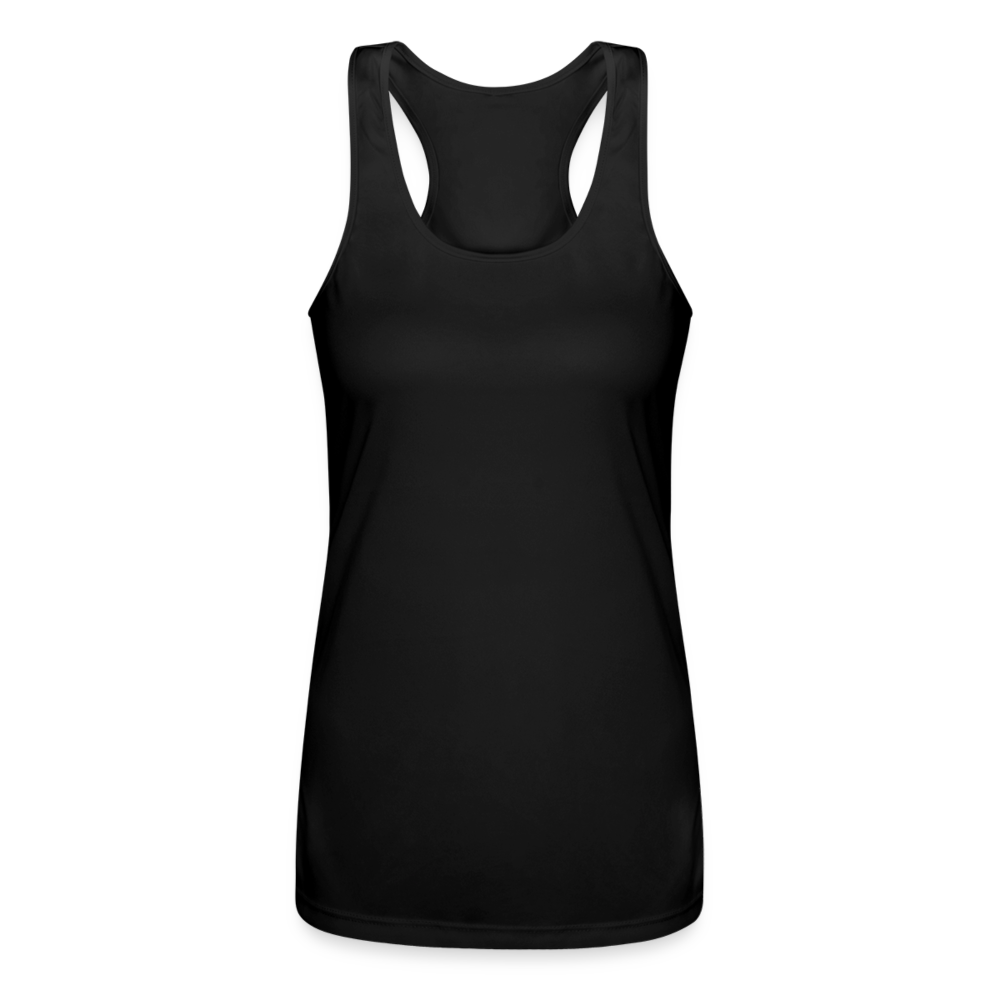 Women’s Performance Racerback Tank Top - black