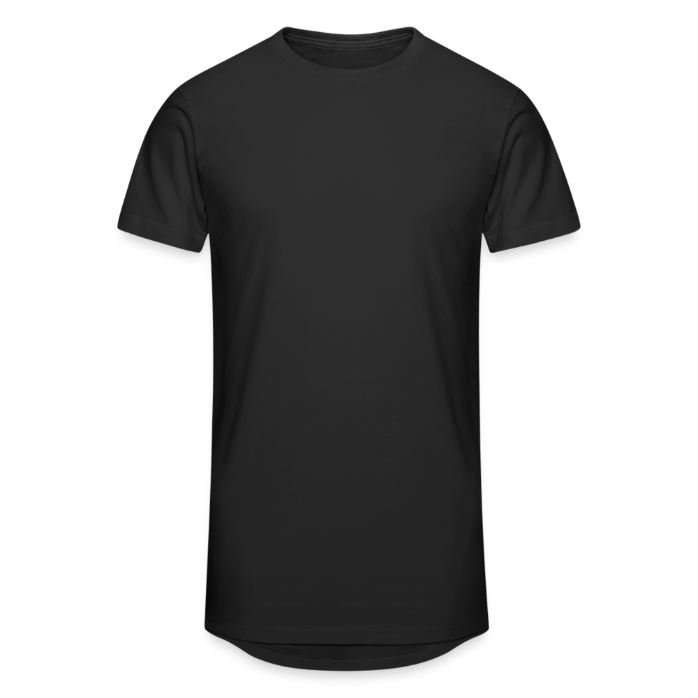 Men’s Long Body Urban Tee | Canvas - black