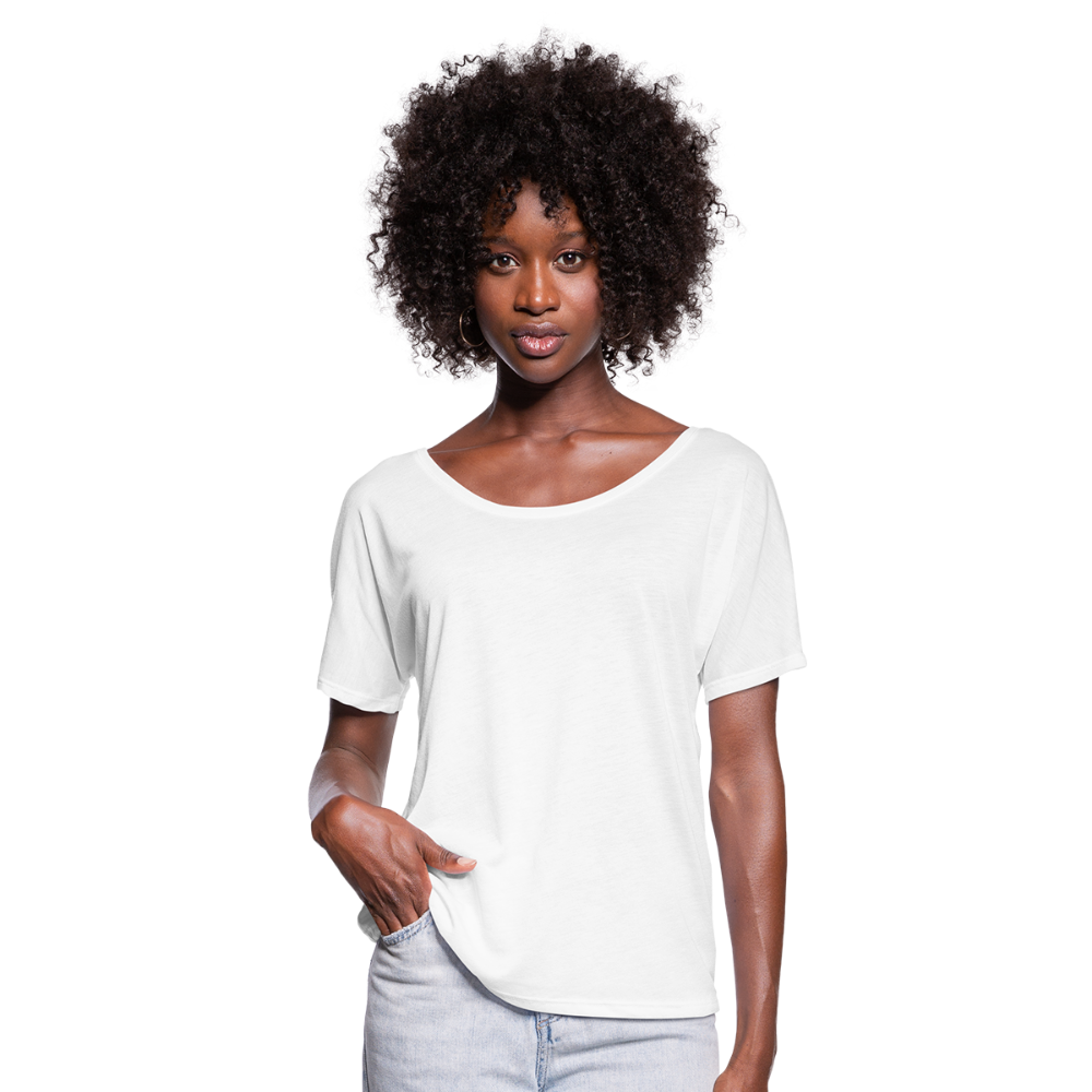 Women’s Flowy T-Shirt - white