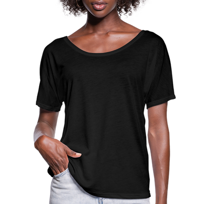 Women’s Flowy T-Shirt - black