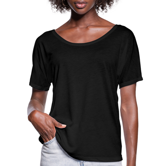 Women’s Flowy T-Shirt - black