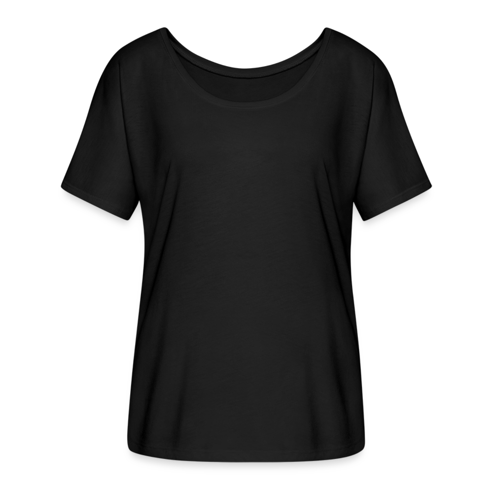 Women’s Flowy T-Shirt - black