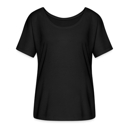 Women’s Flowy T-Shirt - black