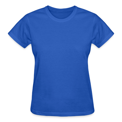 Gildan Ultra Cotton Ladies T-Shirt - royal blue