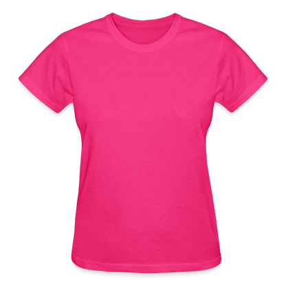 Gildan Ultra Cotton Ladies T-Shirt - fuchsia