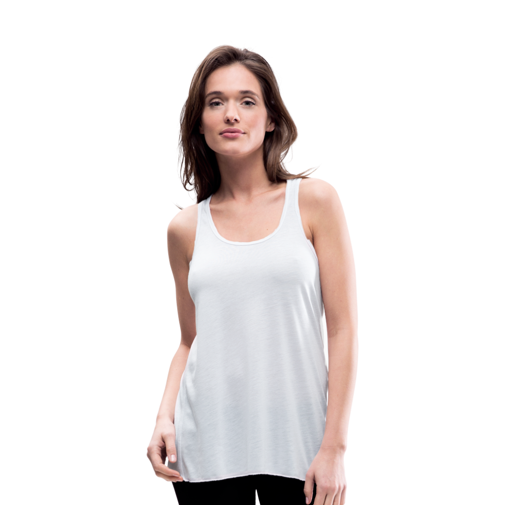 Women's Flowy Tank Top by Bella - white