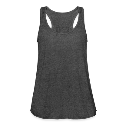 Women's Flowy Tank Top by Bella - deep heather