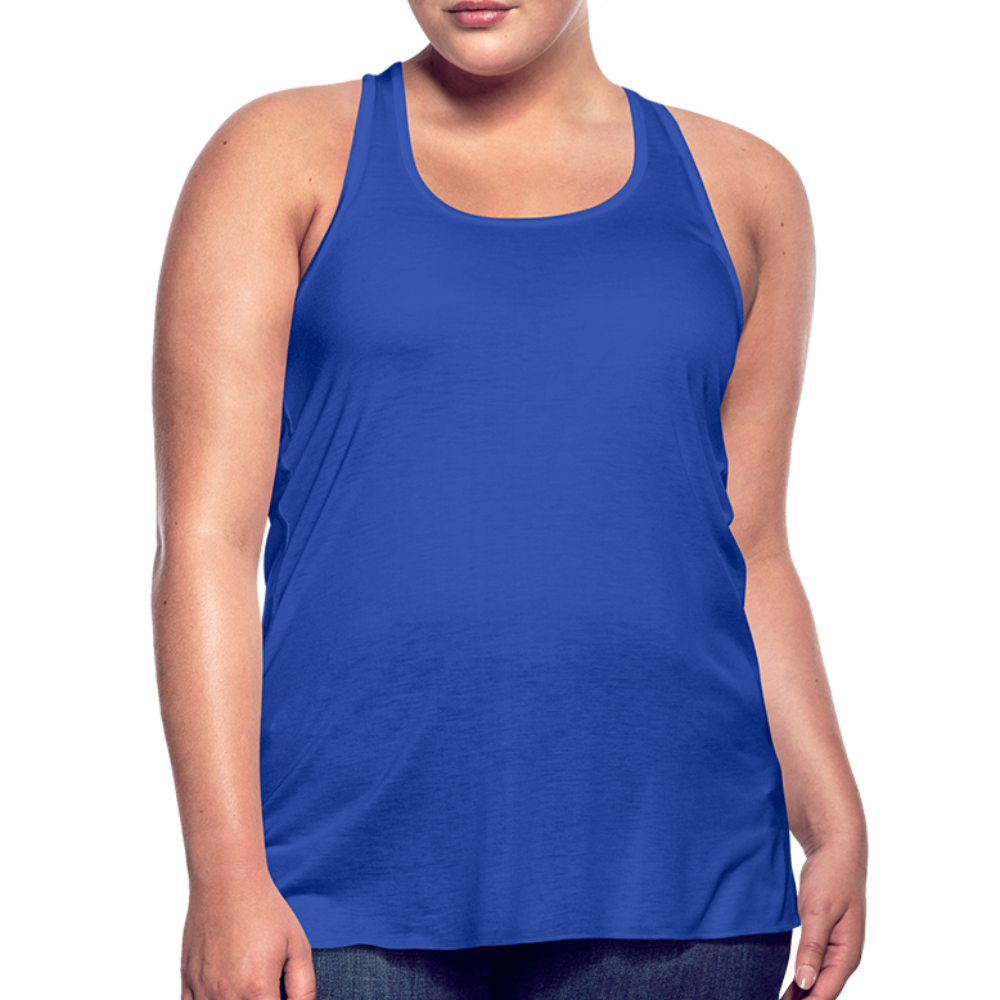 Women's Flowy Tank Top by Bella - royal blue