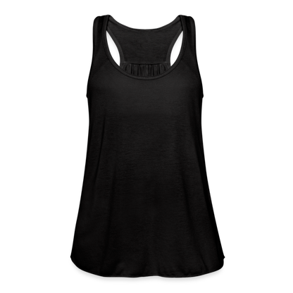 Women's Flowy Tank Top by Bella - black