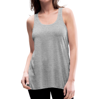 Women's Flowy Tank Top by Bella - heather gray