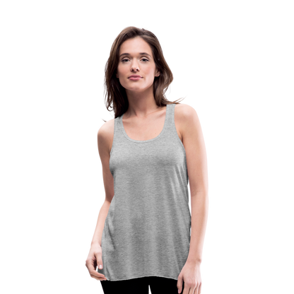 Women's Flowy Tank Top by Bella - heather gray