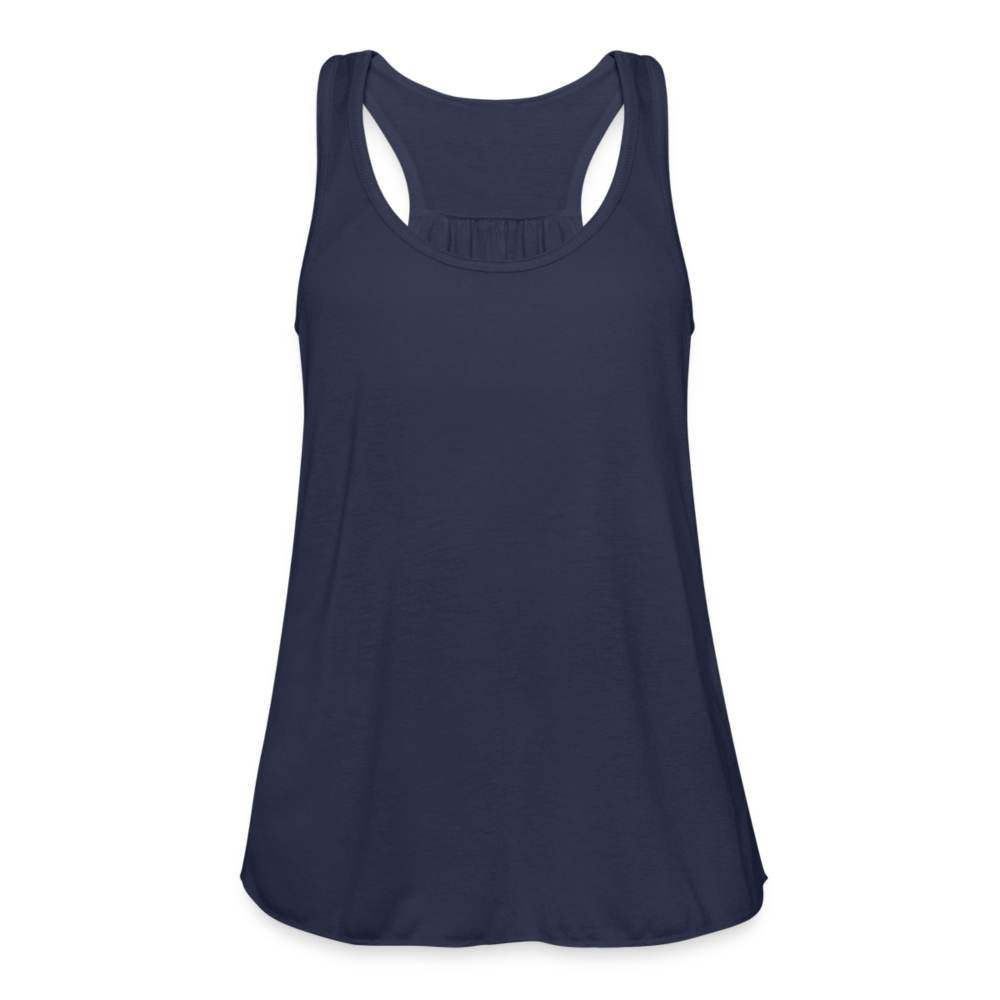 Women's Flowy Tank Top by Bella - navy