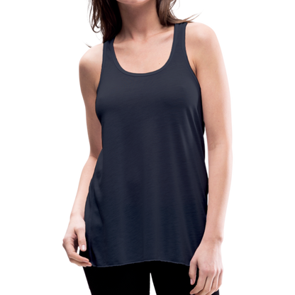 Women's Flowy Tank Top by Bella - navy