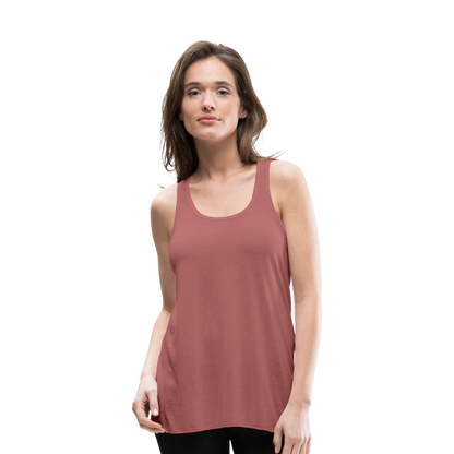 Women's Flowy Tank Top by Bella - mauve