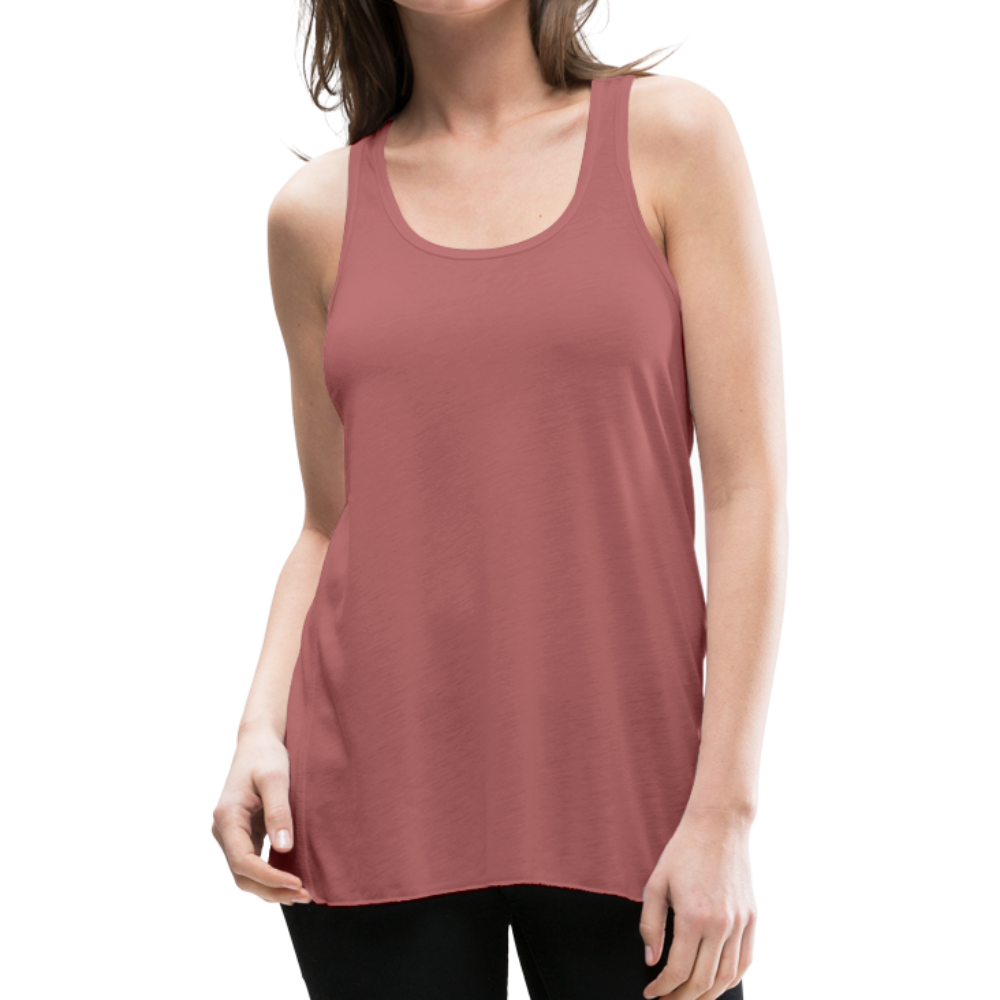 Women's Flowy Tank Top by Bella - mauve