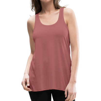 Women's Flowy Tank Top by Bella - mauve