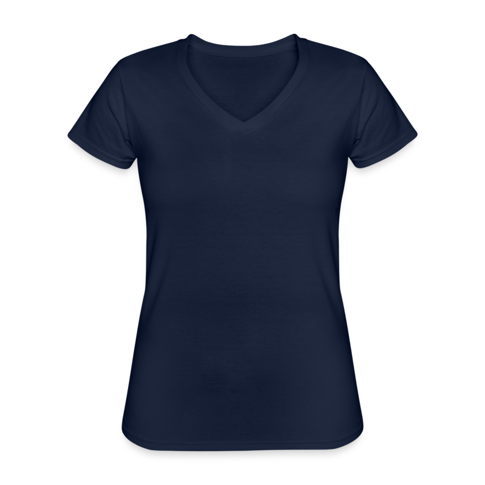 Women's V-Neck T-Shirt - navy