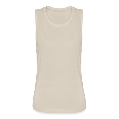 Women's Flowy Muscle Tank by Bella - dust