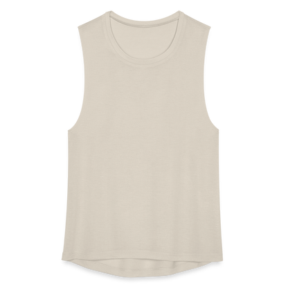 Women's Flowy Muscle Tank by Bella - dust