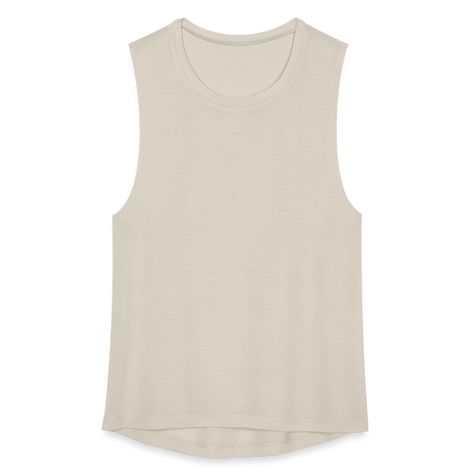 Women's Flowy Muscle Tank by Bella - dust