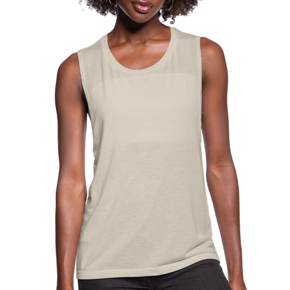 Women's Flowy Muscle Tank by Bella - dust