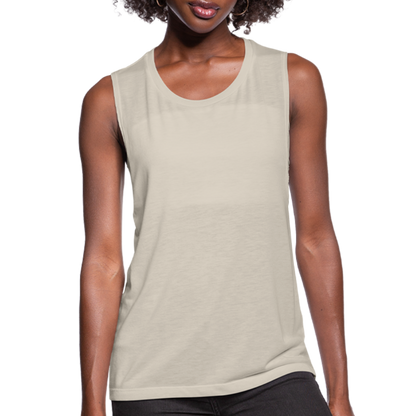 Women's Flowy Muscle Tank by Bella - dust