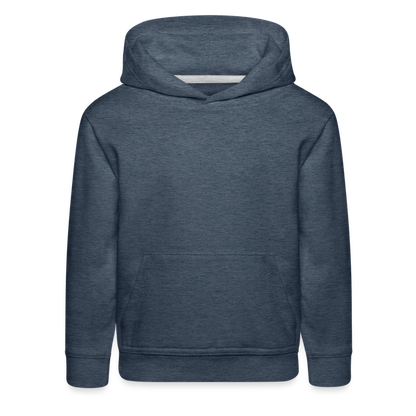 Kids‘ Premium Hoodie - heather denim