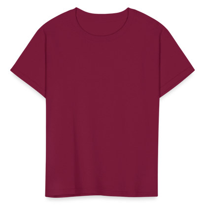 Kids' T-Shirt - burgundy