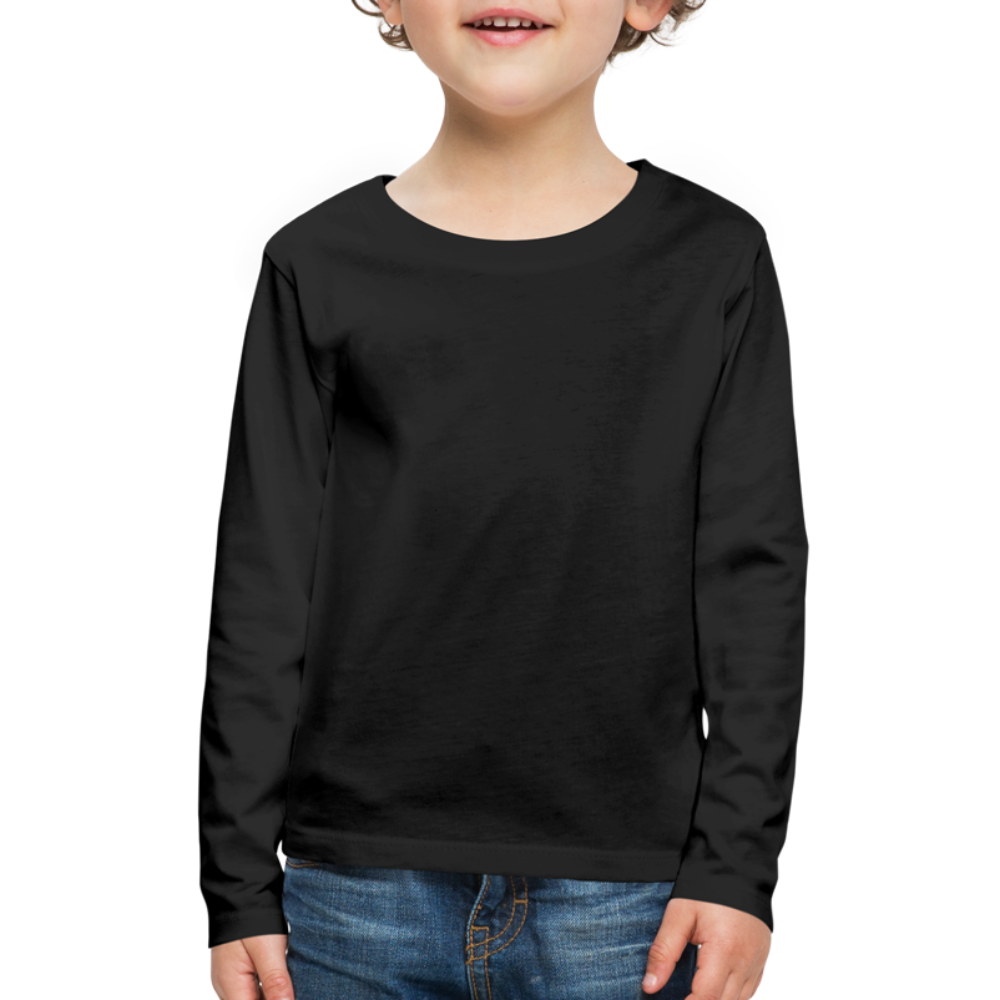 Kids' Premium Long Sleeve T-Shirt - black