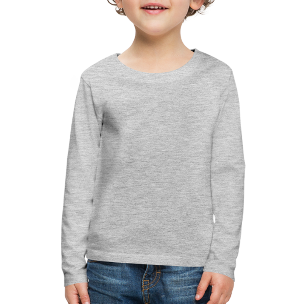 Kids' Premium Long Sleeve T-Shirt - heather gray