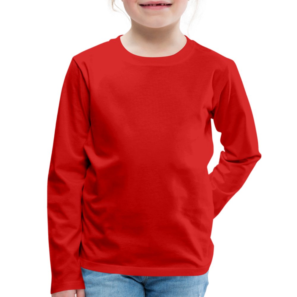 Kids' Premium Long Sleeve T-Shirt - red