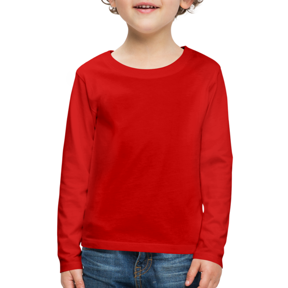 Kids' Premium Long Sleeve T-Shirt - red